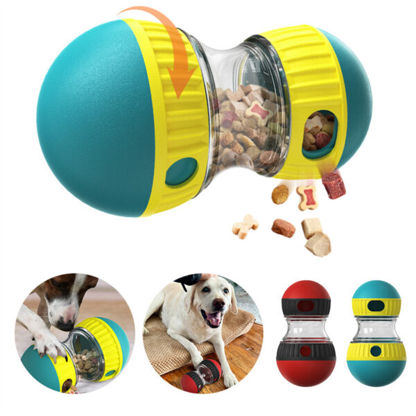 Max Dog Pet Food Dispensing Toy Tumbler Leaky Food Ball Puzzle - Image 10