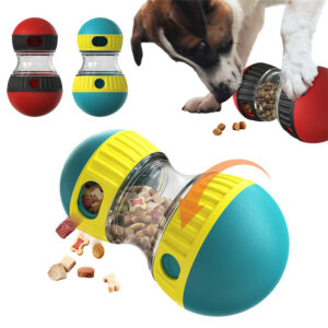 Max Dog Pet Food Dispensing Toy Tumbler Leaky Food Ball Puzzle