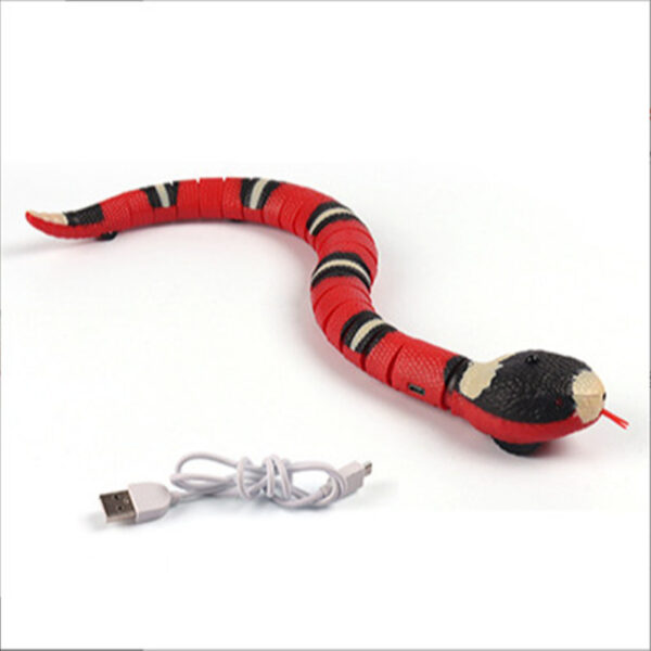 Bella Cat Pet Interactive Electric Induction Snake Funny Cat Toy - Image 4