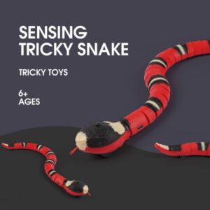 Bella Cat Pet Interactive Electric Induction Snake Funny Cat Toy