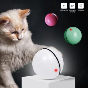 Bella LED Laser Electronic Rolling Pet Funny Cat Toy Ball