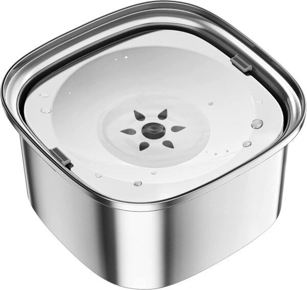 Max Dog Pet Stainless Steel Water Bowl Floating - Image 7