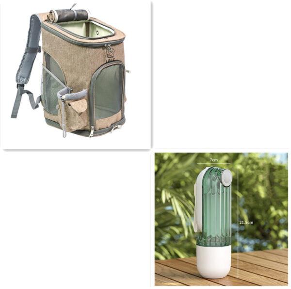 Bella Cat 2 In 1 Pet Water Cup Segment Design Portable - Image 8