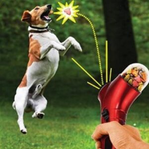 Max Dog Pet Food Catapult Feeder Funny Dog Toy