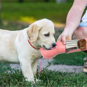 Max Dog Pet Water Bottle Feeder Bowl Garbage Bag Storage