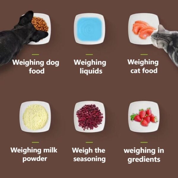 Bella Cat Pet Food Spoon Transparent With Scale Measurement - Image 6
