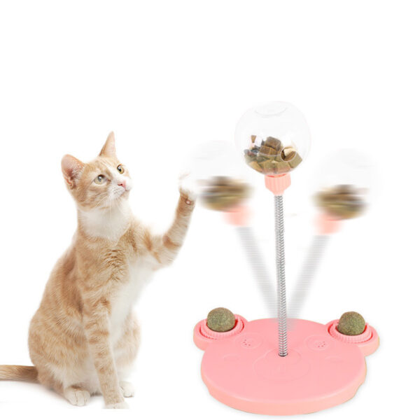 Bella Cat Pet Feeder Toy Leaking Food Ball Self-Playing Tumbler - Image 9