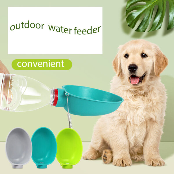 Max Portable Dog Pet Drinking Bowl Outdoor Water Feeding - Image 5