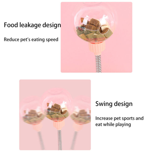 Bella Cat Pet Feeder Toy Leaking Food Ball Self-Playing Tumbler - Image 8