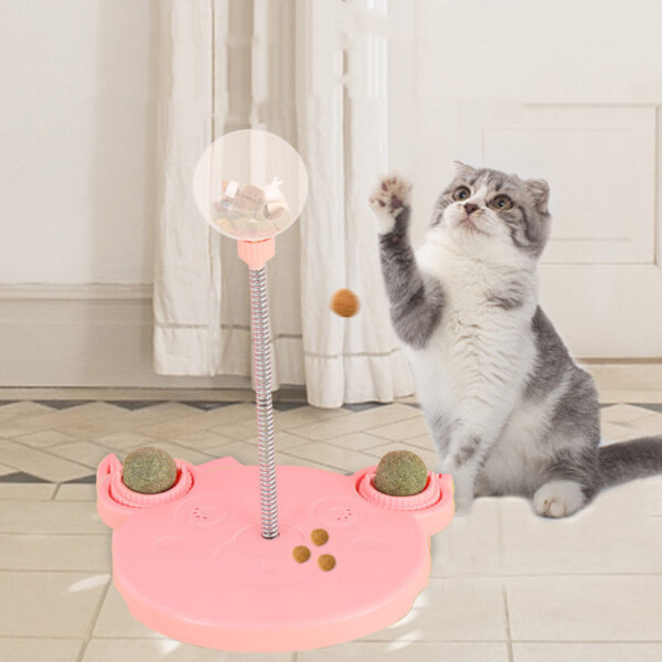 Bella Cat Pet Feeder Toy Leaking Food Ball Self-Playing Tumbler - Image 3