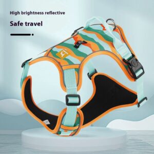 Max Dog Pet Chest And Back Reflective Commuter Hand Holding Rope