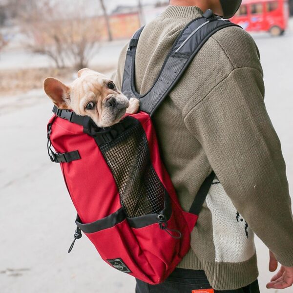 Max Dog Pet Carrier Bag Backpack Out Double Shoulder - Image 10