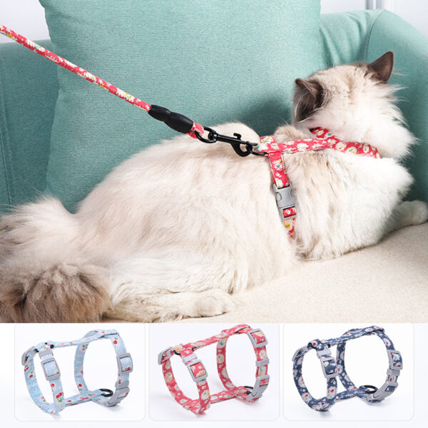Bella Cat Pet I-shaped chest harness - Image 5