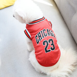 Max Dog Pet Clothes Basketball Vest Mesh Summer