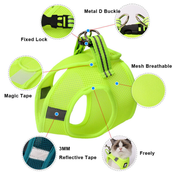 Bella Cat Pet Anti-strike traction harness - Image 5