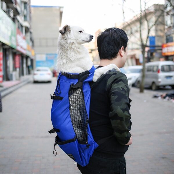 Max Dog Pet Carrier Bag Backpack Out Double Shoulder - Image 9