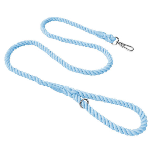 Bella Cat Pet Weaving Gradient Colored Cotton Rope Collar - Image 2