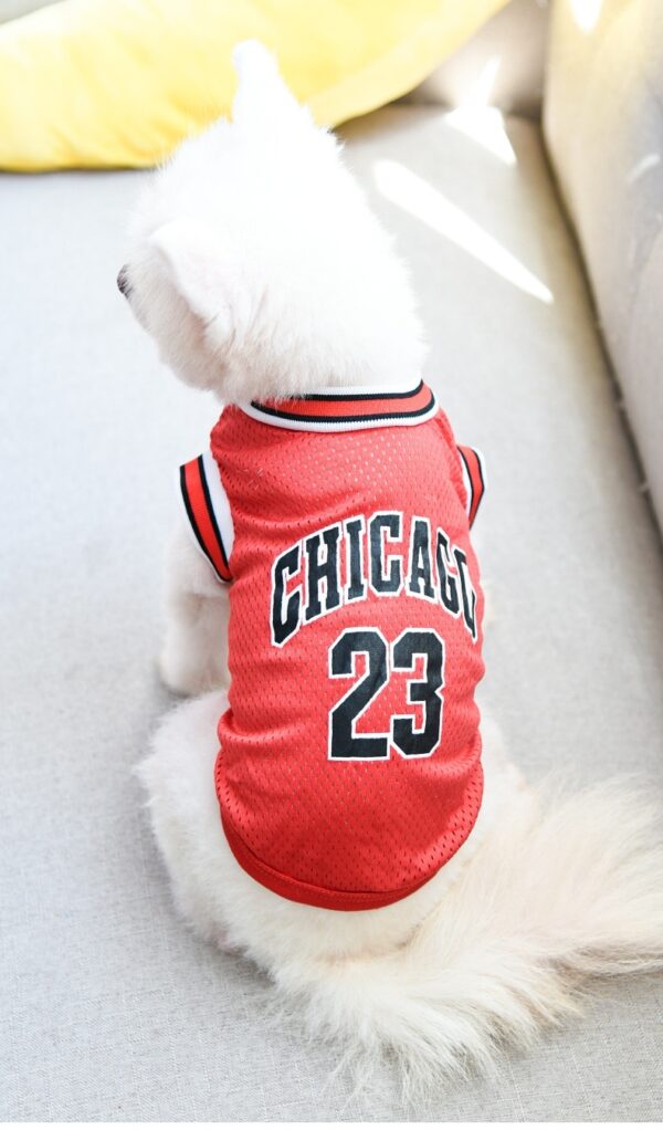 Max Dog Pet Clothes Basketball Vest Mesh Summer - Image 7