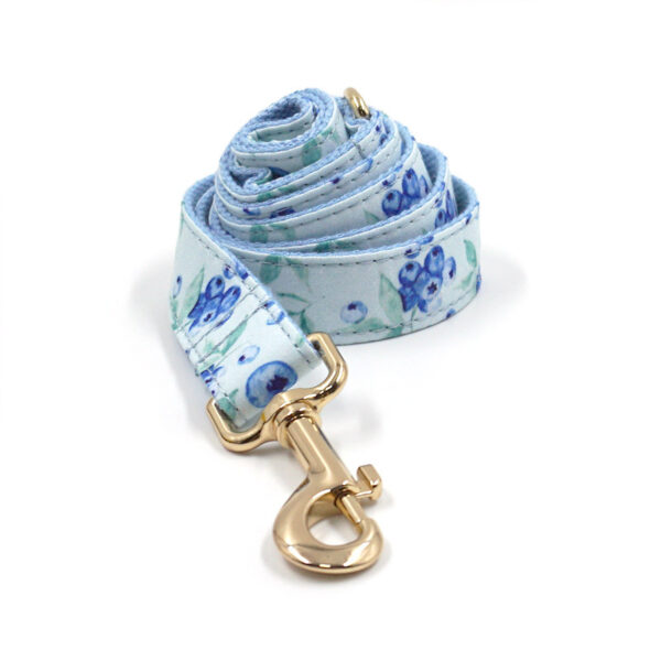 Bella Cat Pet Cute Blueberry Print Out Chest And Back Leash Set - Image 7