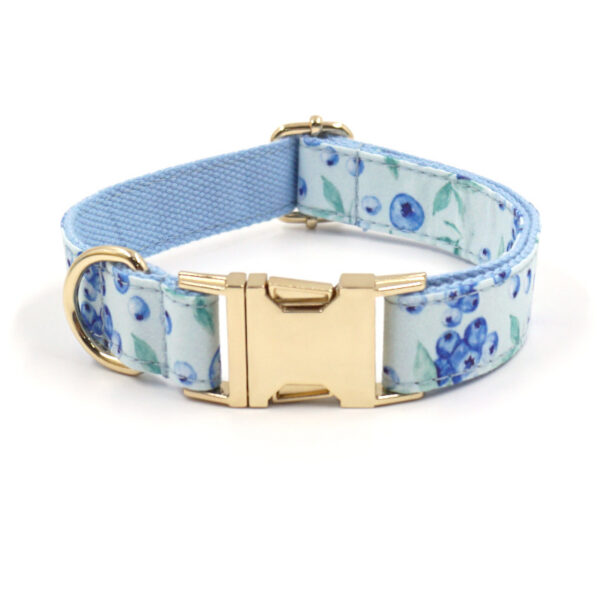 Bella Cat Pet Cute Blueberry Print Out Chest And Back Leash Set - Image 6