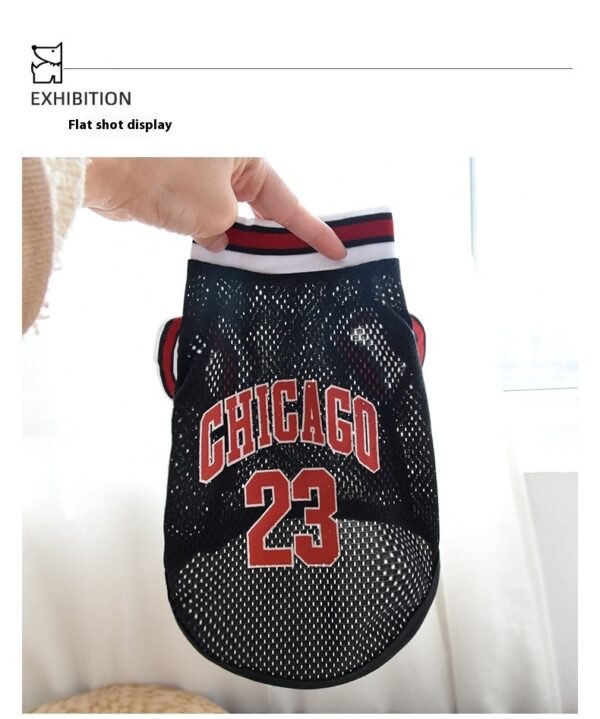 Max Dog Pet Clothes Basketball Vest Mesh Summer - Image 10