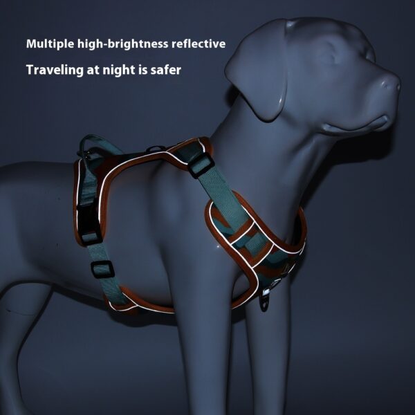 Max Dog Pet Chest And Back Reflective Commuter Hand Holding Rope - Image 7